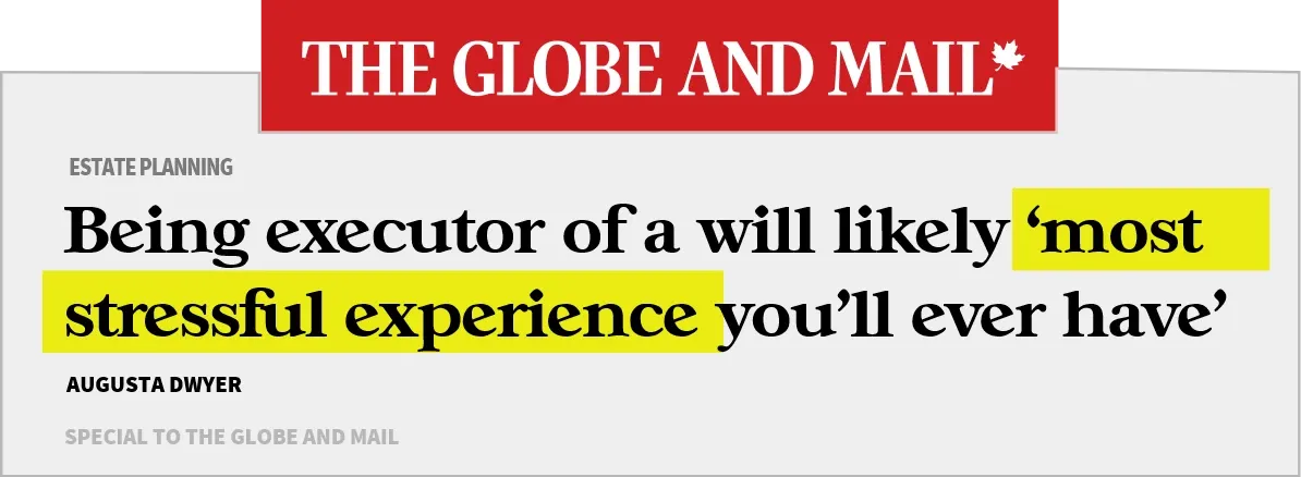 Globe and Mail 'most stressful experience..'